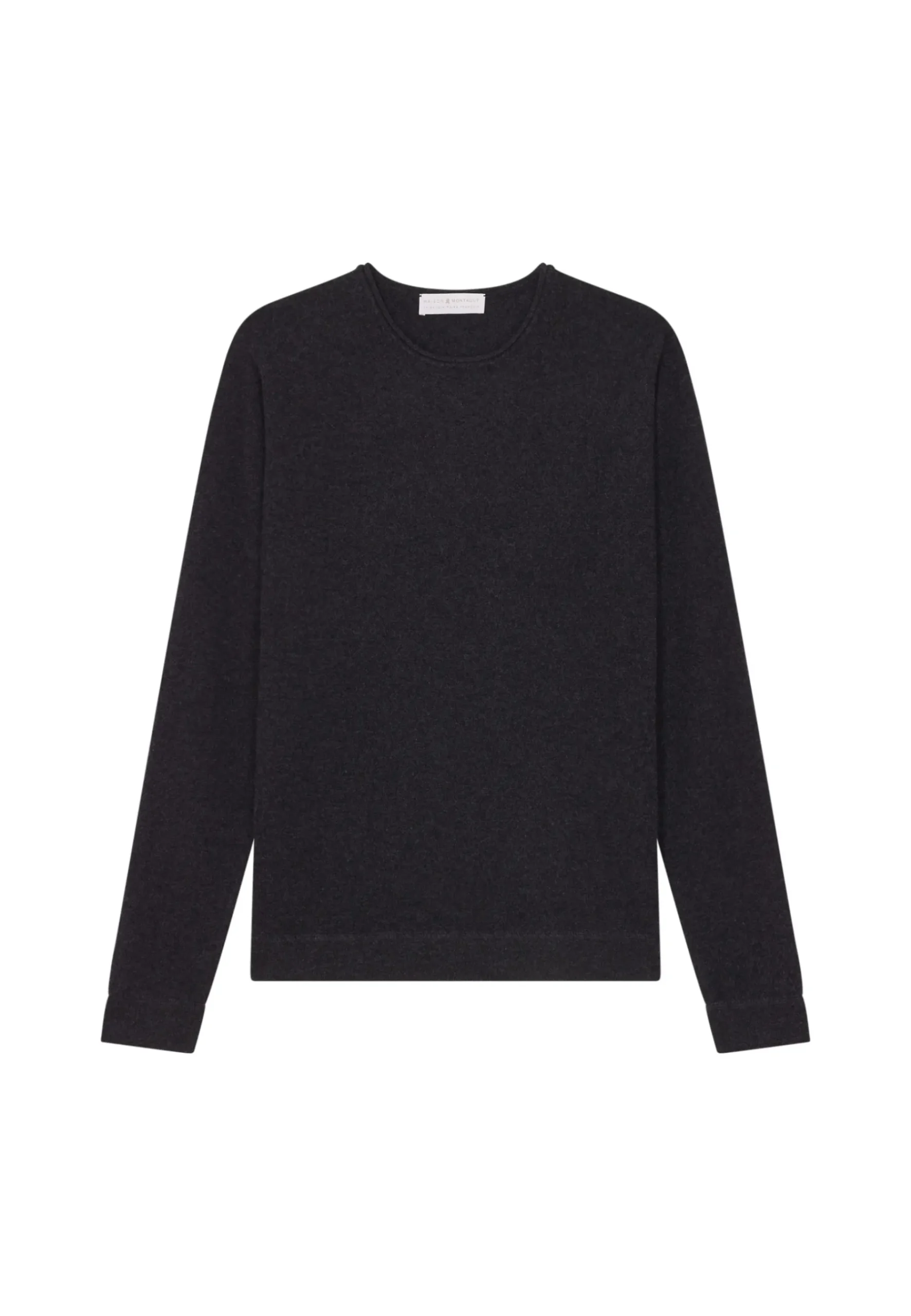 Montagut Pulls-Pull cachemire col roulotté - Ernest 10-Gris foncé