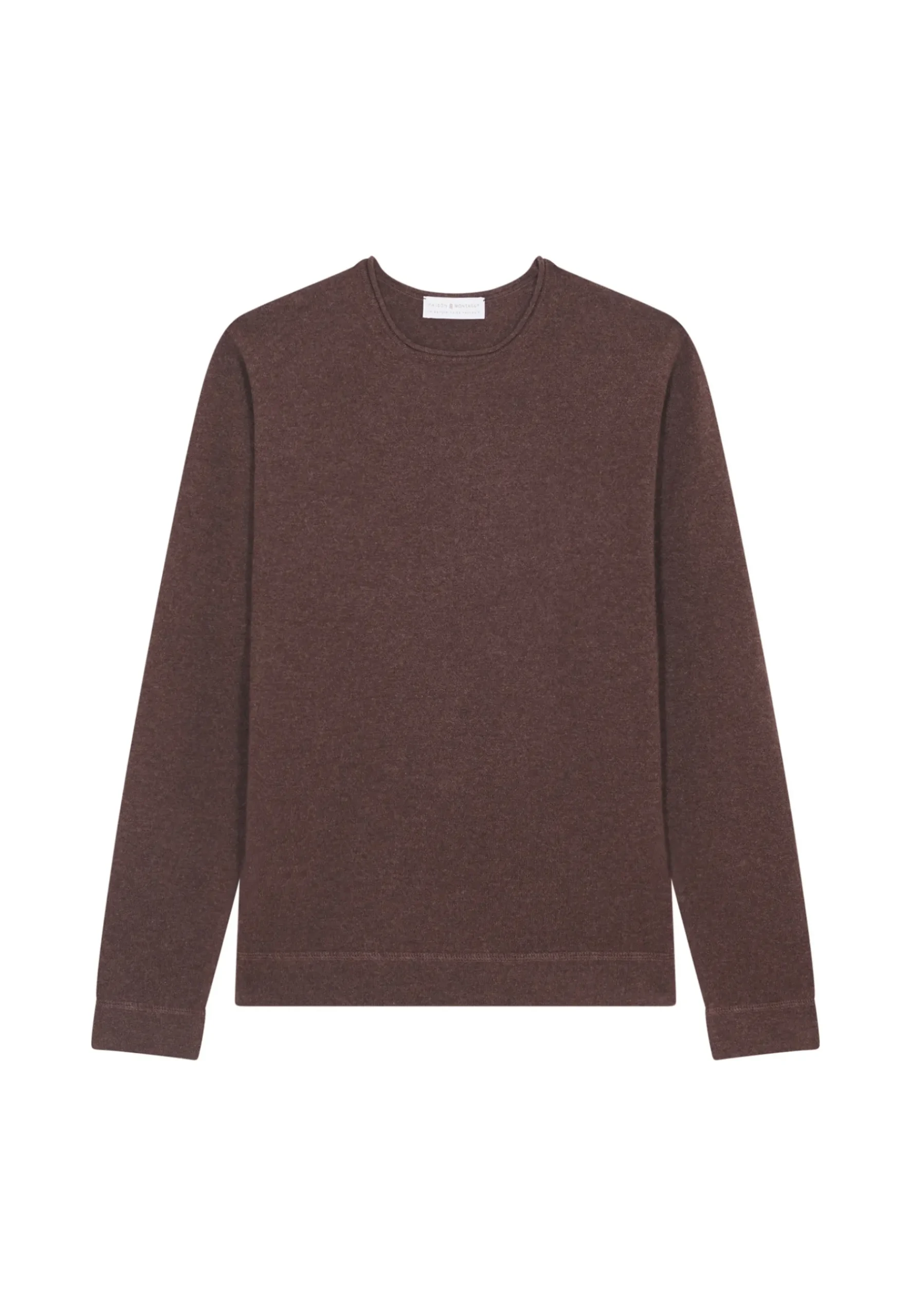 Montagut Pulls-Pull cachemire col roulotté - Ernest 47Marron foncé