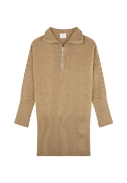 Montagut Pulls-Pull cachemire et laine - Charlotte 88-Camel