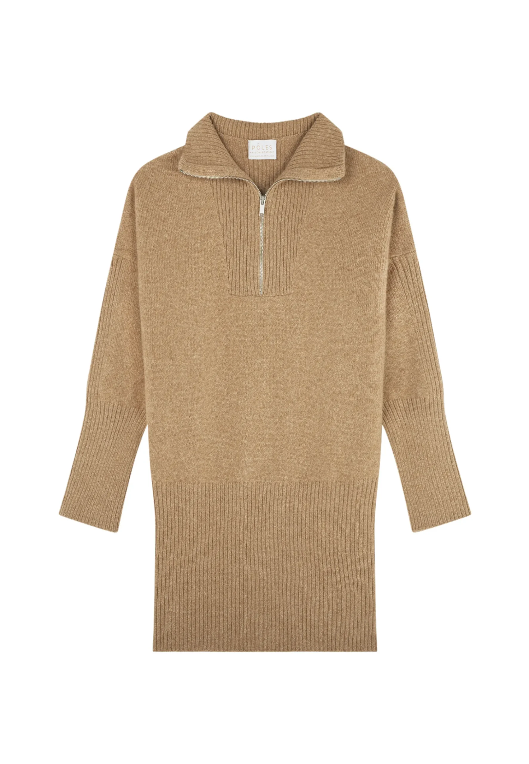 Montagut Pulls-Pull cachemire et laine - Charlotte 88-Camel