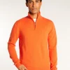 Montagut Pulls-Pull camionneur en cachemire - Emile 15-Orange