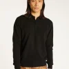 Montagut Pulls-Pull col polo en cachemire - Emerson 01-Noir
