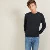 Montagut Pulls | Les Incontournables-Pull col rond en cachemire - Evain 10-Gris foncé