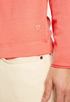 Montagut Pulls-Pull col rond en laine mérinos - Erin 24-Rose clair