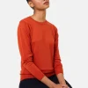 Montagut Les Incontournables-Pull col rond laine mérinos - Asena 92-Rouille
