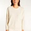 Montagut Pulls-Pull col rond laine mérinos - Rosalie 82-Ecru