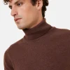 Montagut Pulls-Pull col roulé en cachemire - Eduardo 47Marron foncé