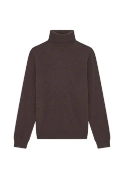 Montagut Pulls-Pull col roulé en cachemire - Eduardo 47Marron foncé