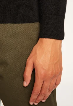 Montagut Pulls-Pull col V en cachemire - Evann 01-Noir