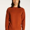 Montagut Pulls-Pull coton manches raglan - Dwight 07-Marron