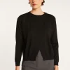 Montagut Pulls-Pull croisé en laine - Fredi 01-Noir