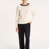 Montagut Pulls-Pull en coton - Alice 02-Blanc