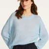 Montagut Pulls-Pull en laine - Fabiola 77-Bleu ciel