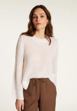 Montagut Pulls-Pull en laine - Fabiola 82-Ecru