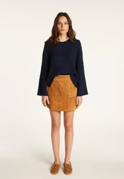 Montagut Pulls-Pull en laine - Fabiola 05-Bleu marine