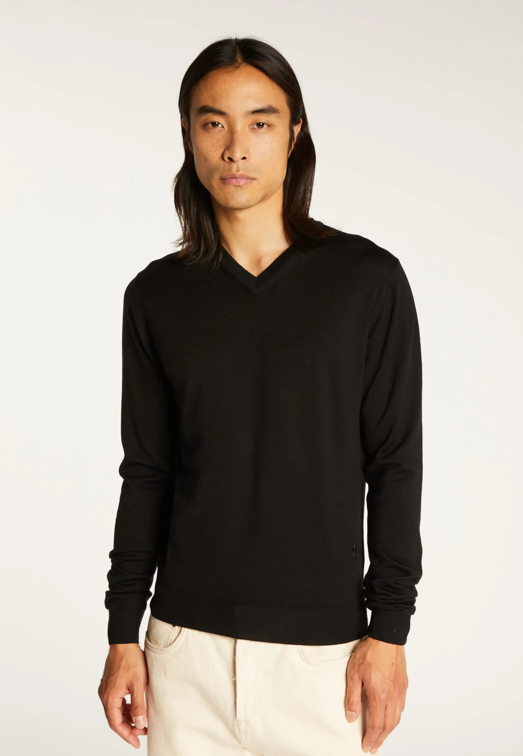 Montagut Pulls-Pull en laine mérinos - Elmo 01-Noir