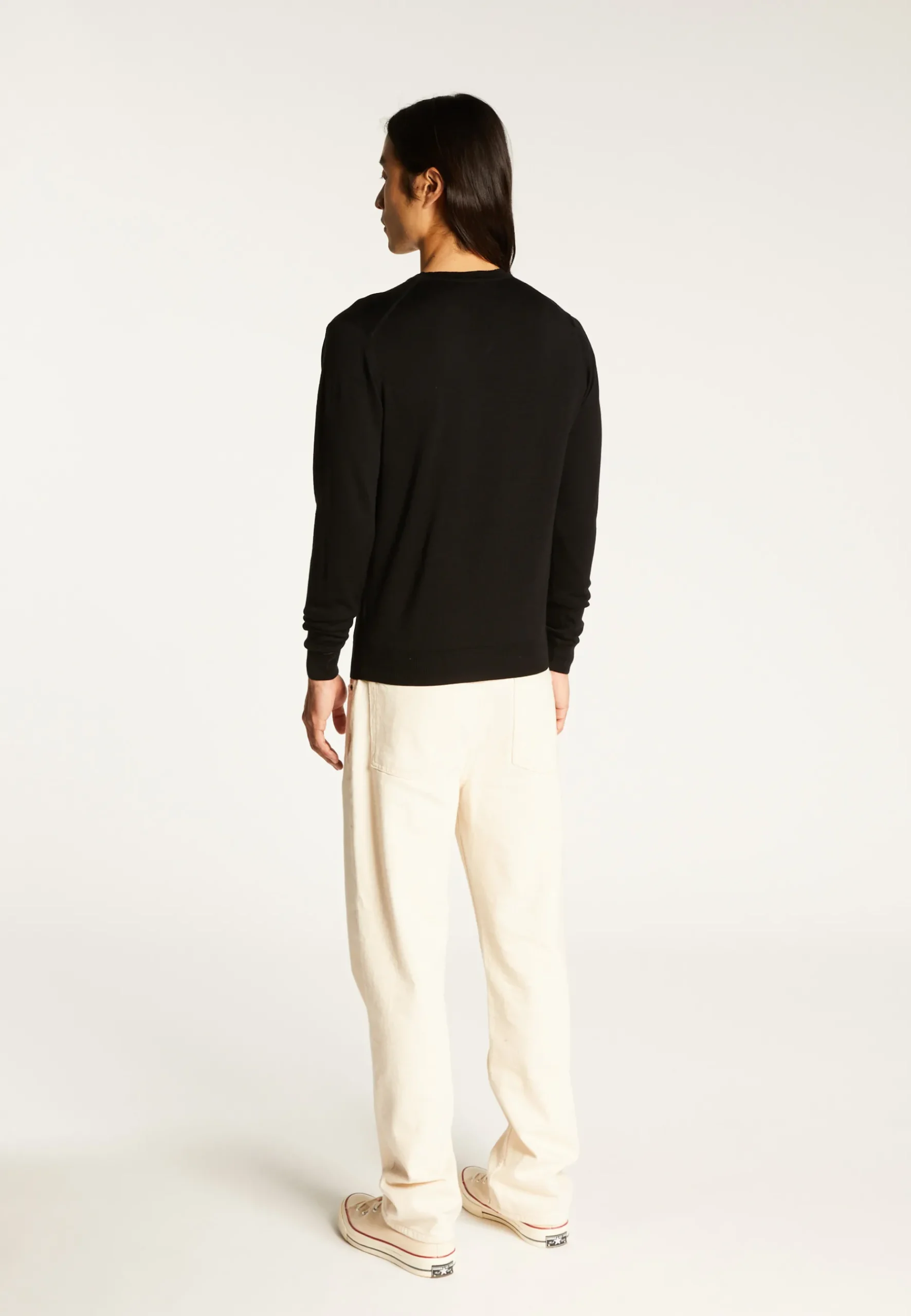 Montagut Pulls-Pull en laine mérinos - Elmo 01-Noir