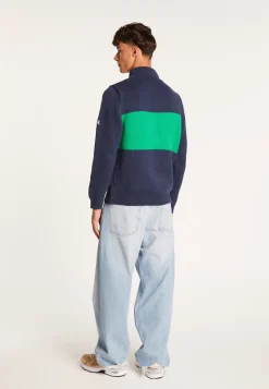 Montagut Pulls-Pull homme Maison x Cuisse de Grenouille - Losta 05-Bleu marine