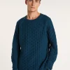Montagut Pulls-Pull manches raglan en coton - Pepino 06-Bleu moyen