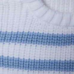 Montagut Cadeaux De Naissance-Pull pour bébé en coton - Kennedy 02-Blanc