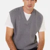 Montagut Pulls-Pull sans manches - Felipe 09-Gris moyen