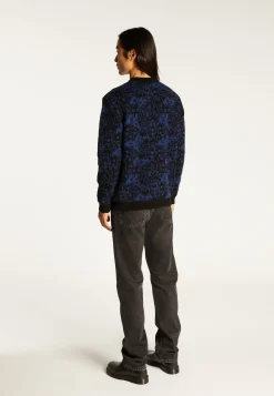 Montagut Pulls-Pull unisexe laine et cachemire - Swann 03-Bleu foncé