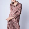 Montagut Jupes Et Robes-Robe chemise en soie Maison x Maison Martin Morel - Gaspar 15-Orange
