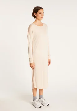 Montagut Jupes Et Robes-Robe d'intérieur en fibre de bambou cachemire - Hina 82-Ecru