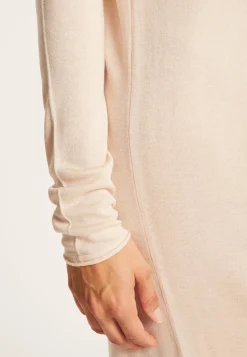 Montagut Jupes Et Robes-Robe d'intérieur en fibre de bambou cachemire - Hina 82-Ecru