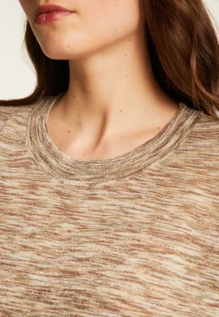 Montagut Jupes Et Robes-Robe longue irisée - Dabia 13-Beige moyen