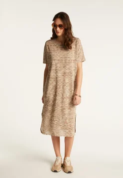 Montagut Jupes Et Robes-Robe longue irisée - Dabia 13-Beige moyen