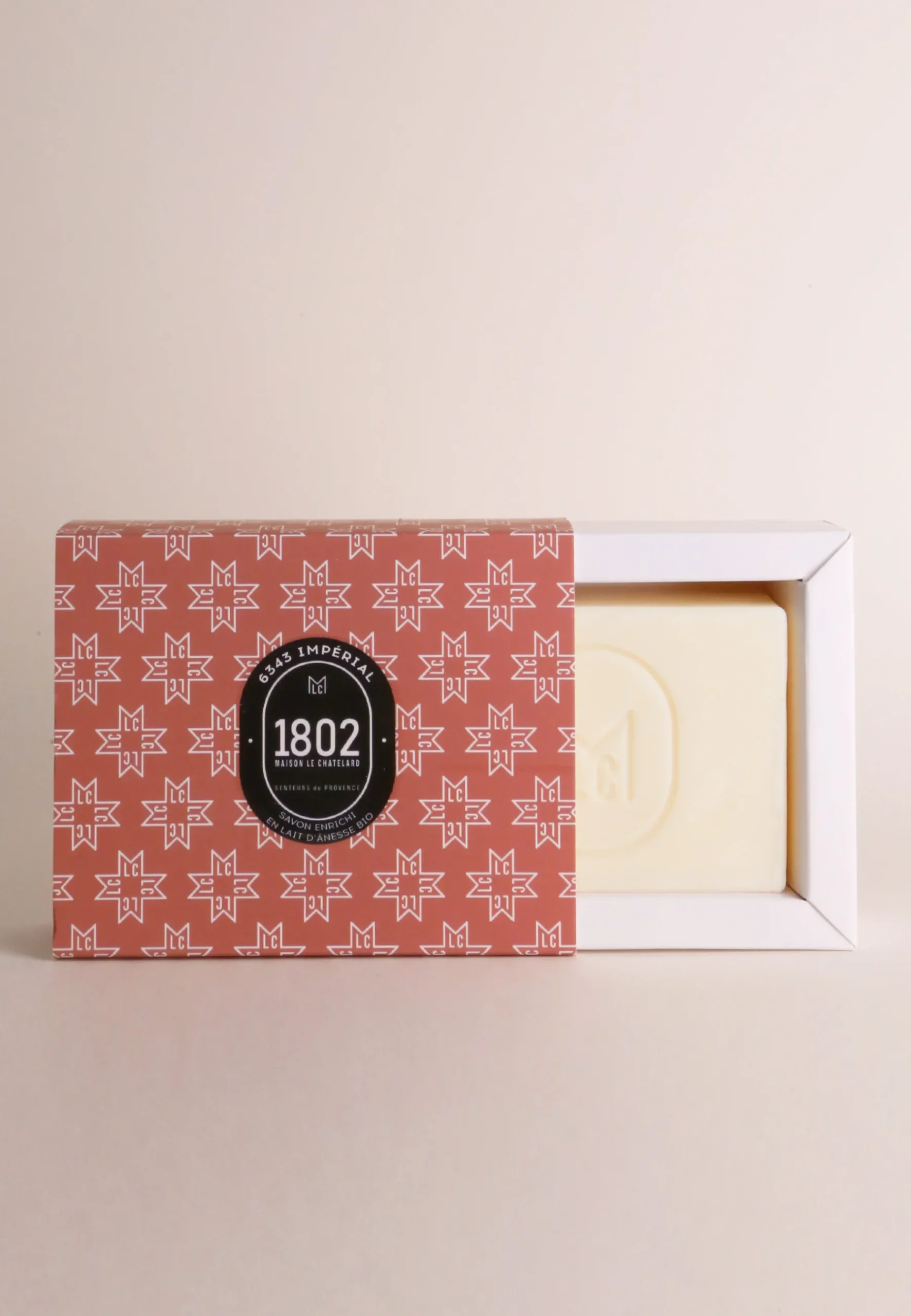Montagut Savons-Savon au lait d'Anesse sans huile de Palme 6343 46-Marron clair