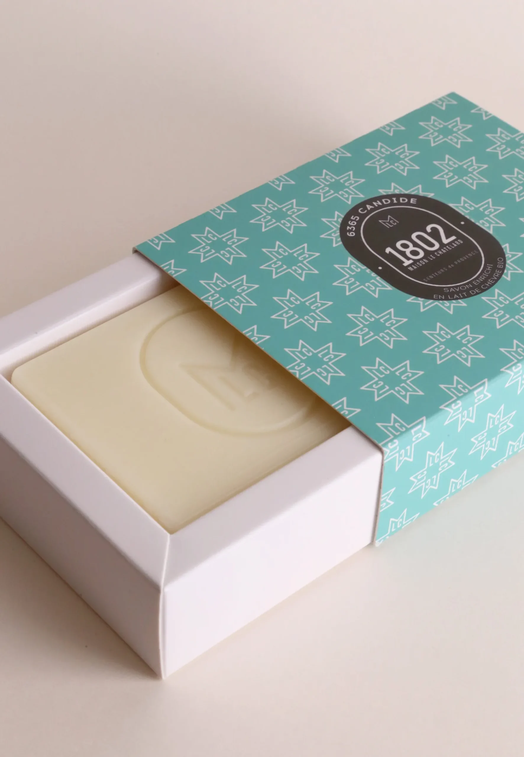 Montagut Savons-Savon au lait de chèvre sans huile de Palme 6365 23-Vert clair