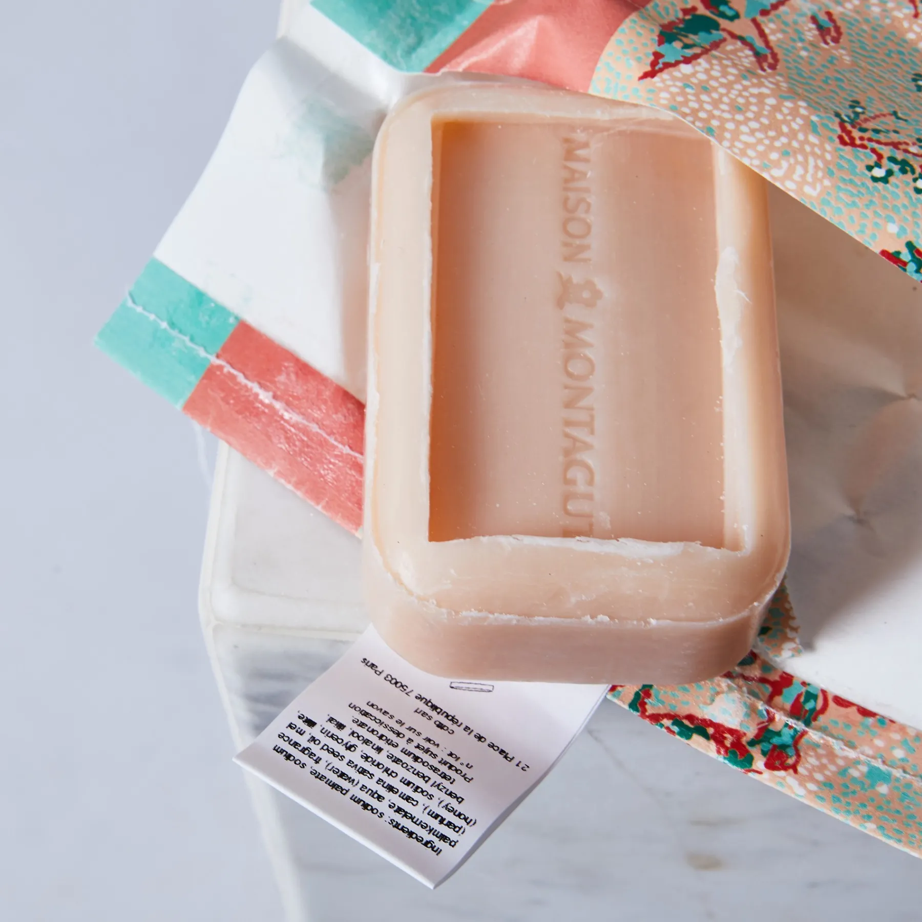 Montagut Savons-Savon Paula - Jasmin 24-Rose clair