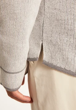 Montagut Vestes Et Cardigans-Surchemise unisexe en laine velours - Timeo 09-Gris moyen
