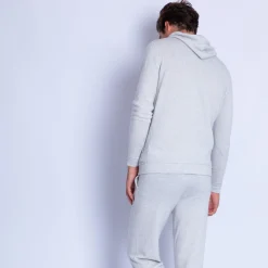 Montagut Pulls-Sweat à capuche en cachemire - Octave 81-Gris pale