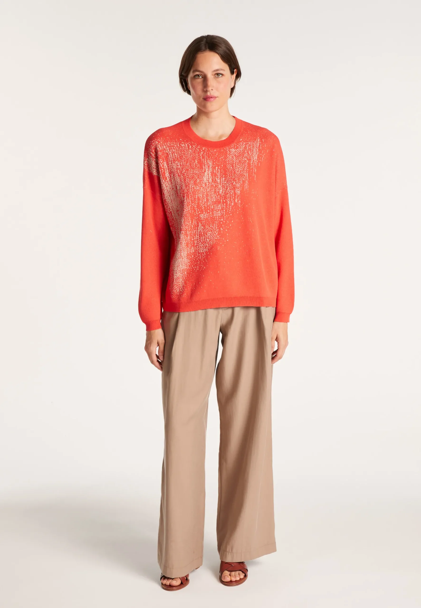 Montagut Pulls-Sweat à paillettes - Mina 15-Orange