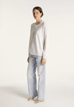 Montagut Pulls-Sweat à paillettes - Mina 02-Blanc