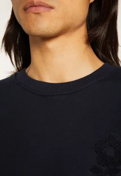 Montagut Pulls-Sweat en coton - Diego 05-Bleu marine