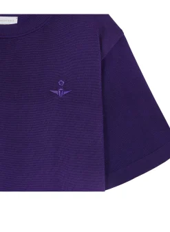 Montagut Polos Et T-Shirts-Tee-Shirt en Fil lumière 17-Violet