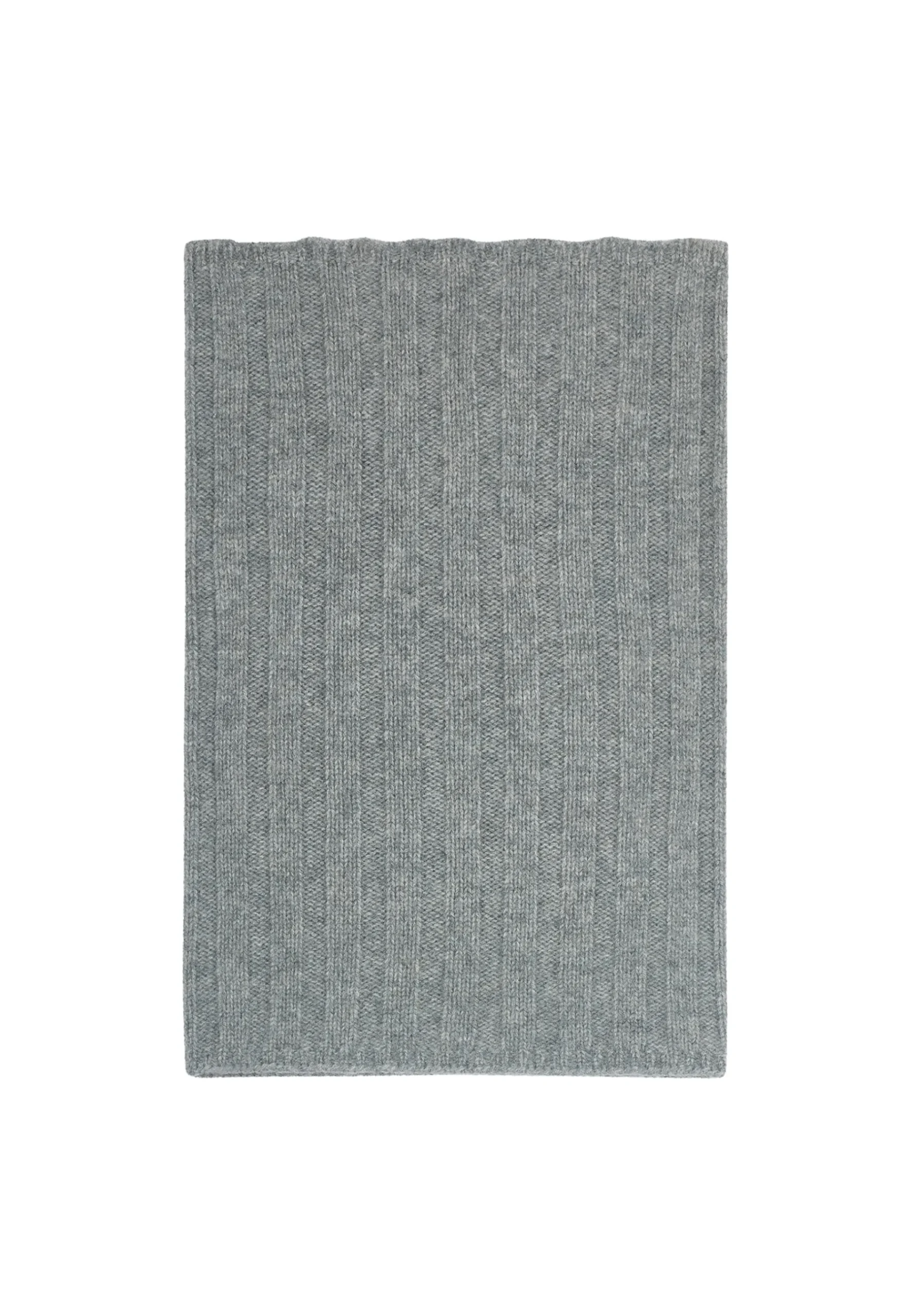 Montagut Accessoires-Tour de cou unisexe en cachemire - Lisa 09-Gris moyen