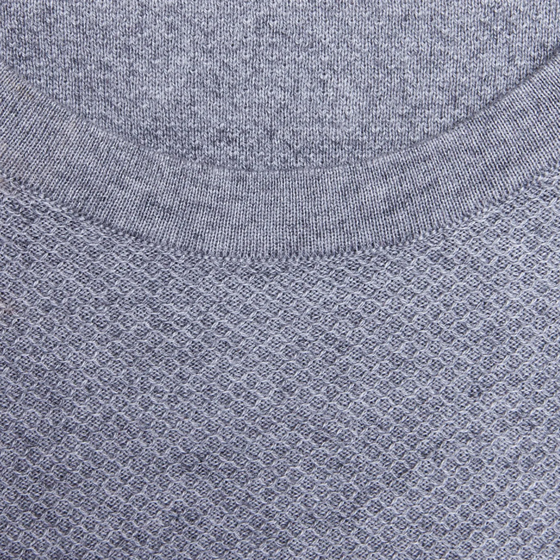 Montagut Polos Et T-Shirts-T-shirt col rond en coton cachemire - Hideo 09-Gris moyen