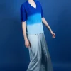 Montagut T-Shirts Et Débardeurs-T-shirt effet deep and dye - Connor 03-Bleu foncé