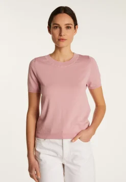 Montagut T-Shirts Et Débardeurs-T-shirt en coton - Dalia 24-Rose clair