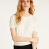 Montagut T-Shirts Et Débardeurs-T-shirt en coton - Dalia 82-Ecru