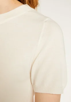 Montagut T-Shirts Et Débardeurs-T-shirt en coton - Dalia 82-Ecru