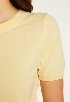 Montagut T-Shirts Et Débardeurs-T-shirt en coton - Dalia 08-Jaune