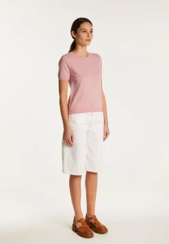 Montagut T-Shirts Et Débardeurs-T-shirt en coton - Dalia 24-Rose clair