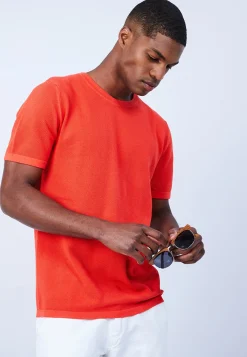 Montagut Polos Et T-Shirts-T-shirt en coton - Leonard 15-Orange