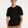 Montagut Polos Et T-Shirts-T-shirt en coton - Leonard 01-Noir